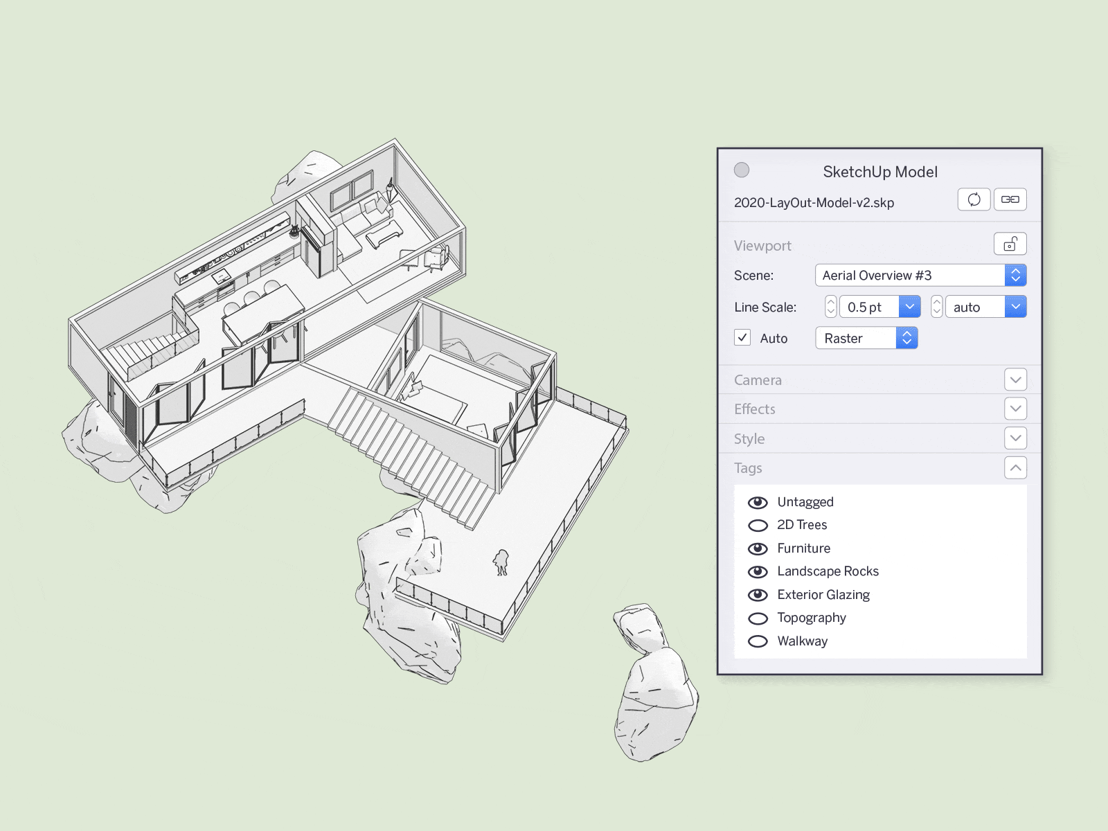 SketchUp2020 LayOut