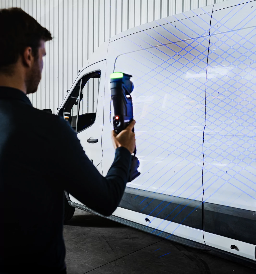 handyscan max large part size and speed