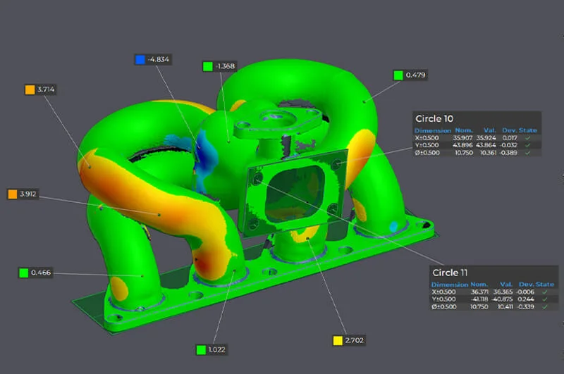 creaform inspection software